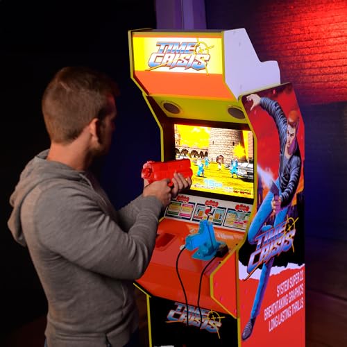 ARCADE1UP Multiplayer Light Gun Arcade Machine with Stand-Up Cabinet