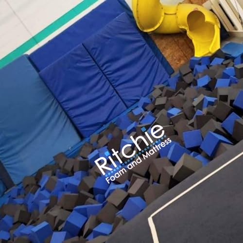 RaceCityFoam Flame Retardant Pit Foam Blocks Charcoal 960 pcs