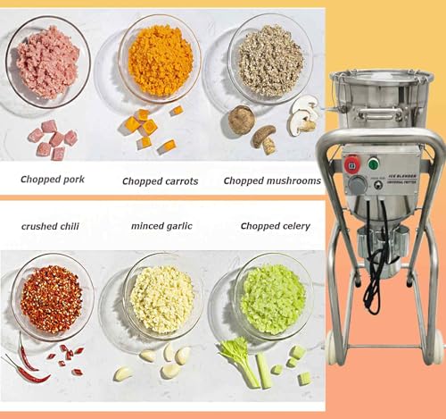 BEILOCKERY 110V 32L Meat and Vegetable Blender Silver