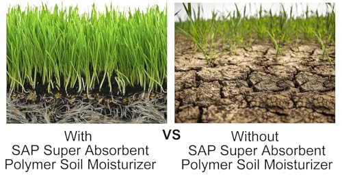 Soil Vigor SAP Superabsorbent Polymer Soil Moisturizer & Hydration Enhancer 45 Pounds