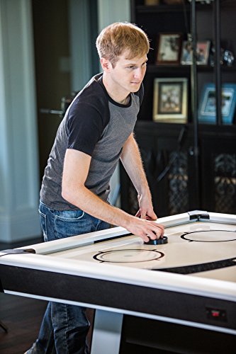 Atomic Blazer 7’ Air Hockey Table White & Black