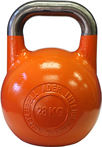 Ader Sporting Goods Ader Pro-grade Int'l Kettlebells Set 14pcs with DVD - 7 Pairs (8-32kg) X2 Rainbow