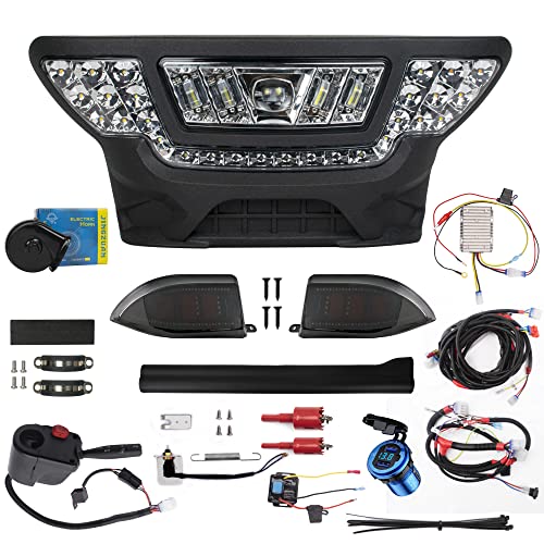 NOKINS Golf Cart LED Light Kit for Club Car Precedent - For Club Car Precedent Golf Cart