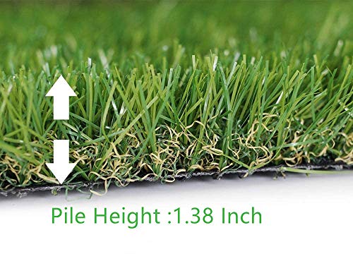 ALTRUISTIC Artificial Grass Turf Pet Grass Rug 13FT x 32FT Green