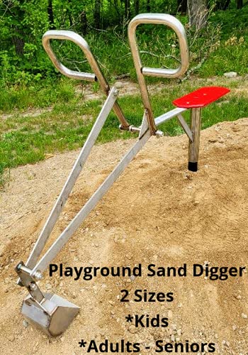 HigleyWelding.com Sand Digger Stainless Steel Playground Excavator Lifetime Warranty