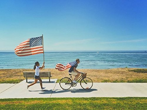 Eder Products Outdoor Poly-Max American Flag 25x40 Feet