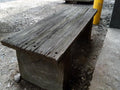 Walttools Barnwood Plank Bench Precast Concrete Mold Set 4 ft