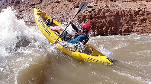 ADVANCED ELEMENTS Attack™ PRO Whitewater Inflatable Kayak 9' 9" Yellow