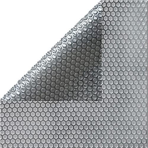 In The Swim Ultra Silver Rectangle Solar Pool Cover 24' x 40' 16 Mil