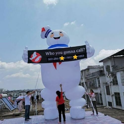 GEPAS Giant Inflatable Stay Puft Marshmallow Man 6m As Picture Show