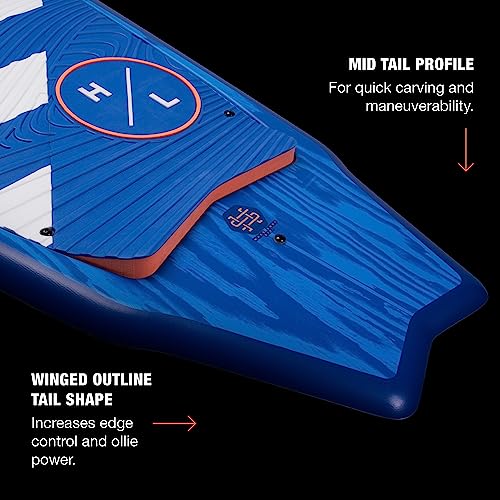 Hyperlite Landlock Wakesurf Board Blue