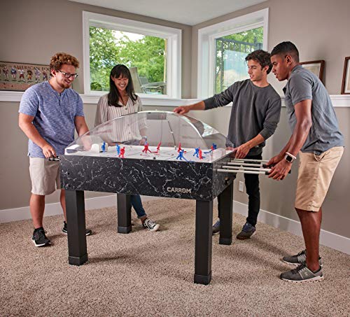 Carrom 415 Super Stick Hockey Table Black