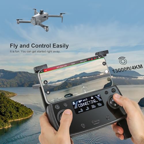 XiL 193MAX2 4K EIS Camera Drone with 3 Batteries, 99 Min Flight, GPS Auto Return