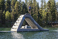 AQUAGLIDE Velocity Slide 10.0 Floating Slide Multicolor