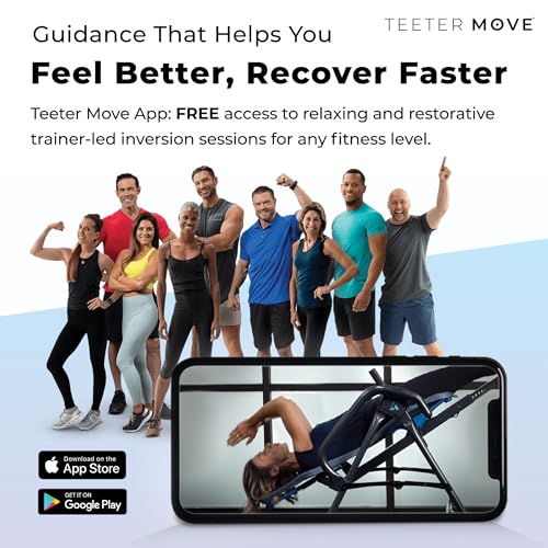 Teeter FitSpine LX9 Inversion Table Black