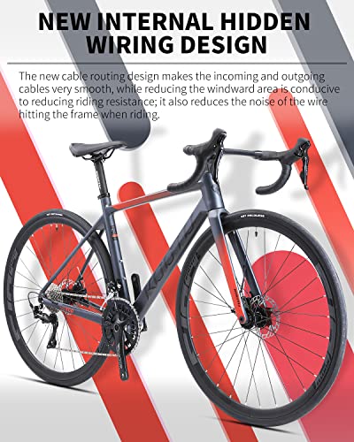 KOOTU Carbon Road Bike Blue Pink
