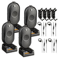 Motorola Solutions CLP1080e 8-Channel Two-Way UHF Business Radio 4-Pack Black