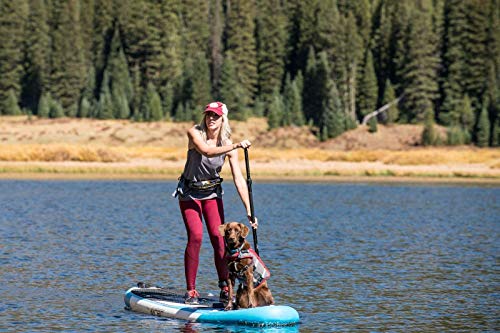 California Board Company 132 Current Inflatable Stand Up Paddle Board Blue/White/Black