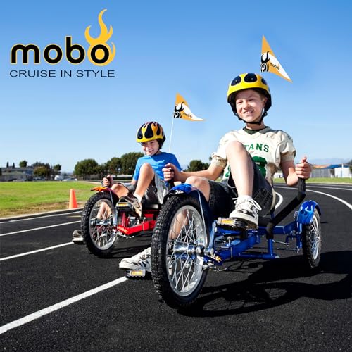 MOBO Triton Recumbent Trike Red