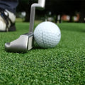 Ottomanson Artificial Turf Golf Hitting Mat Green