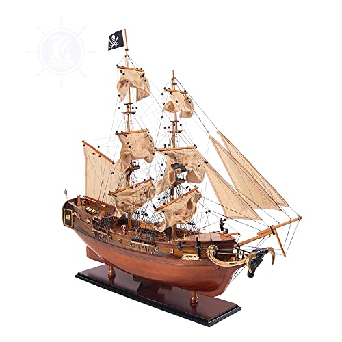 Old Modern Handicrafts Pirate Ship Model Exclusive Edition Brown