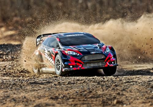 Traxxas Ford Fiesta ST Rally 1/10 Scale 4X4 Rally Car Red