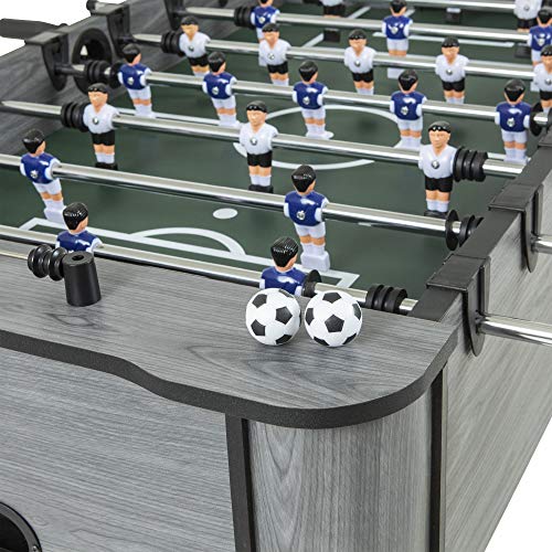 Triumph Sports 56" Medford Foosball Table Grey Wood Laminate