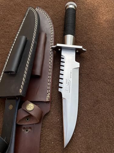 SUFI Custom Handmade 5160 Spring Steel Commando Bowie Tactical Knife
