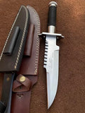 SUFI Custom Handmade 5160 Spring Steel Commando Bowie Tactical Knife