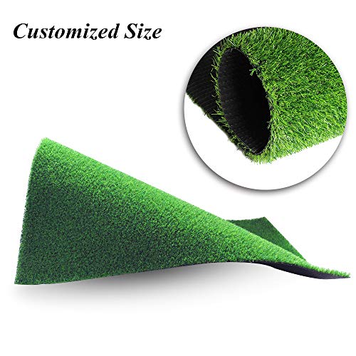 Conscience Trading Artificial Grass Synthetic Lawn 12FTx22FT Green