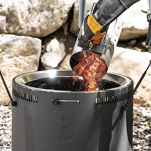 Certified Brands Burch Barrel Son of a Burch Portable Tripod Grill with Charcoal 20lbs