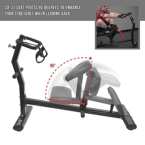 Valor Fitness CA-32 Back Stretch Machine Black
