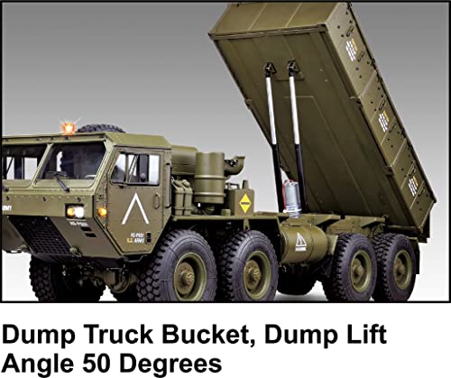 HobbyToki 1/12 US 8x8 HEMMT M977 Military Truck With LEDs & Sounds
