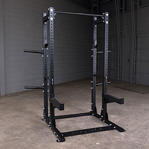 Body-Solid Pro Clubline Extended Half Rack Package Black