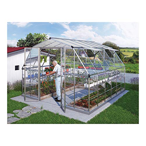 Palram Canopia Americana 12' x 12' Greenhouse Silver