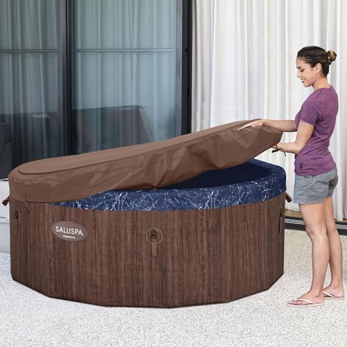 Bestway SaluSpa Toronto Smart AirJet Plus Hot Tub 7 Person Brown
