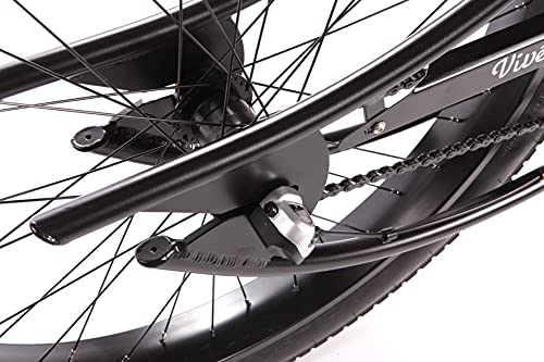 Vivelo Chopper Beach Cruiser for Men 3-Speed Falcon