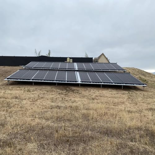 SolarPoolSupply Industrial Grade Solar Pool Heater Panel Black