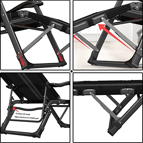 Natliedop Zero Gravity Oversized Recliner Chair 550lbs Capacity with Headrest Recliner + Cushion