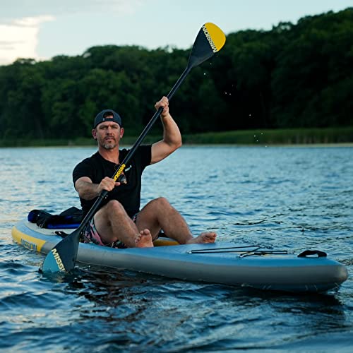 MISSION Stillwater Inflatable Kayak and Stand Up Paddle Board iSUP 11'-5" x 34" x 6