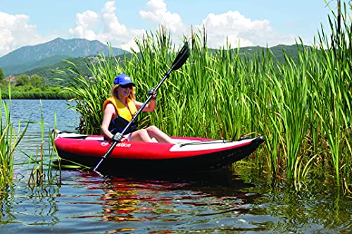 Solstice Flare 1 Person Inflatable Fishing Kayak Boat Flare Performance Kayak (1P)