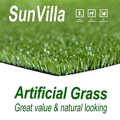 SunVilla Artificial Grass 13' x 74' Indoor/Outdoor Rug Mat