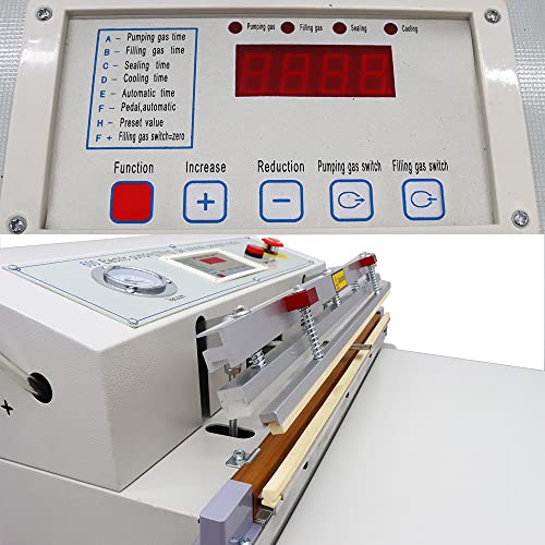 INTBUYING Industrial Vacuum Sealing Machine 110V for Food Packaging 23.6inch