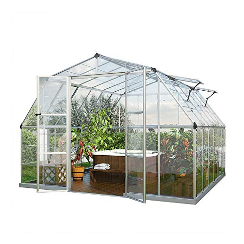 Palram Canopia Americana 12' x 12' Greenhouse Silver