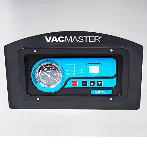 ARY VacMaster VP320 Chamber Tabletop Vacuum Packaging Machine with 16" Seal Bar White