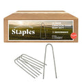 Sandbaggy Round Top 6-Inch Landscape Staples for Ground Cover & Drip Irrigation (10,000 Staples)