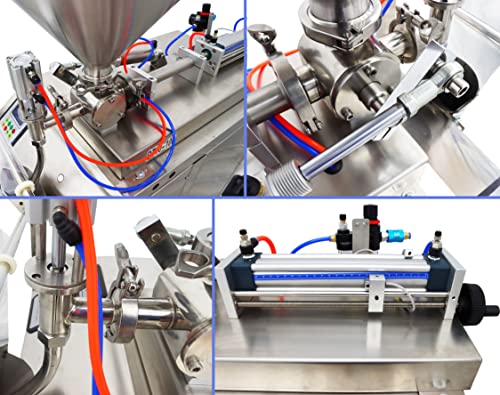 PreAsion Automatic Liquid Paste Filling Sealing Machine Stainless Steel 3-Inch Wide