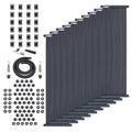 SolarPoolSupply SwimSizzle Ultimate Above Ground Pool Solar Heater - For Pool Size: 30-31ft. Round/Up to 18’x36’ Oval
