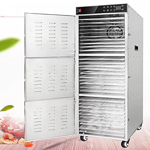 LGXEnzhuo Stainless Steel 30-Layer Food Dehydrator 2400W