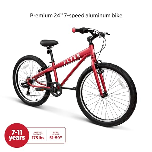 Radio Flyer Flyer™ 24” Kids’ Bike Red